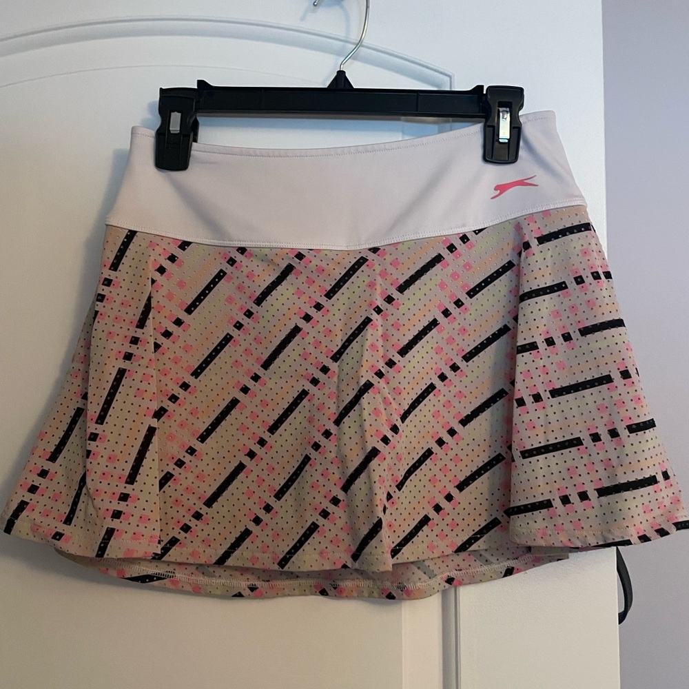 Golf women’s Slazenger skirt  Pink and Black tennis size small